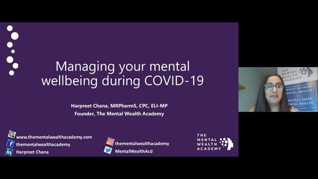 How can I look after my/my team's wellbeing during the COVID pandemic
